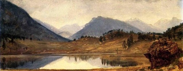Wind River Country Albert Bierstadt