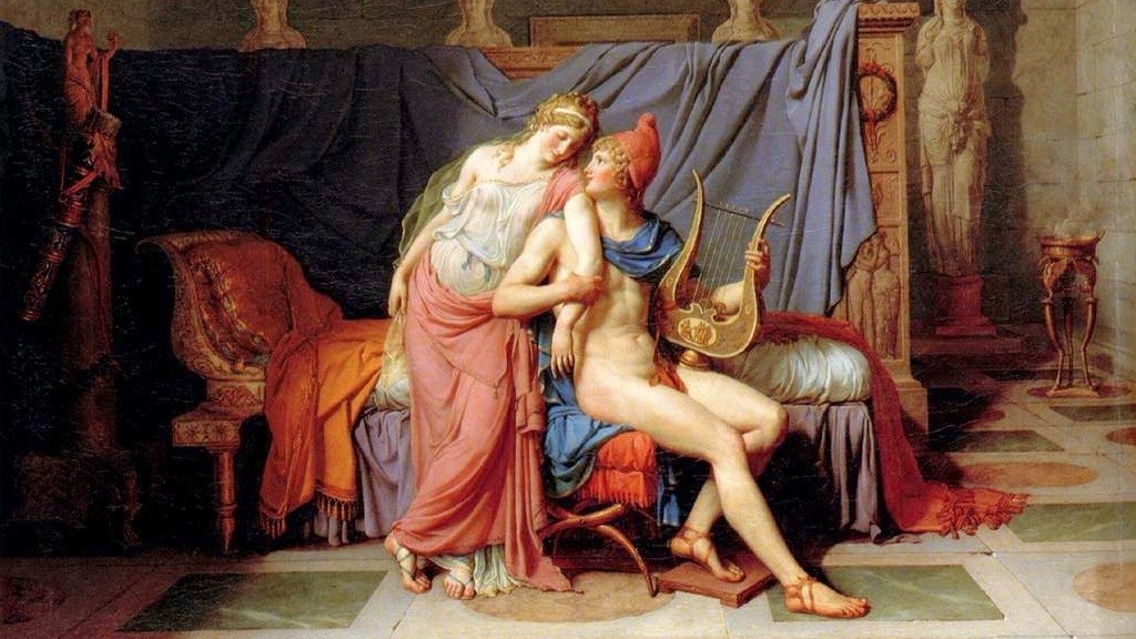 Les amours de Pâris et Hélène