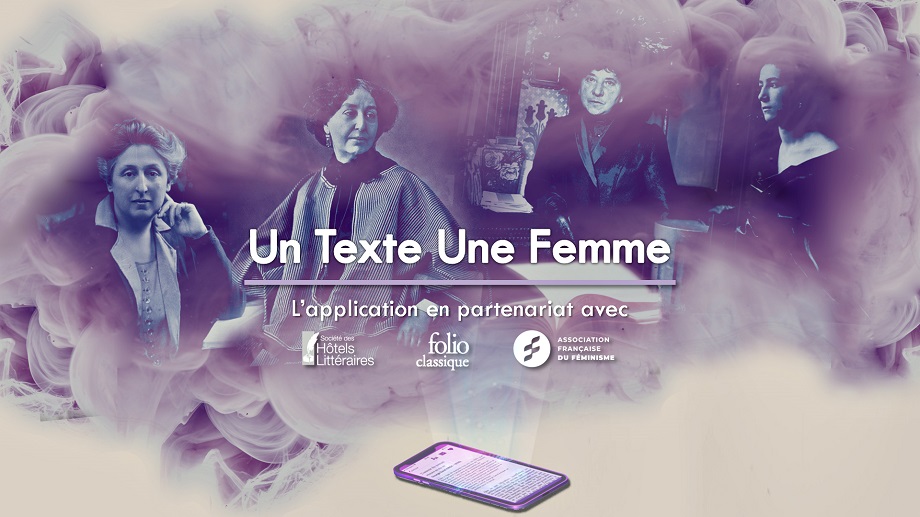 L’application « Un texte Une femme »